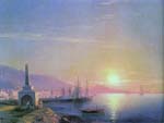 Айвазовский Восход солнца в Феодосии